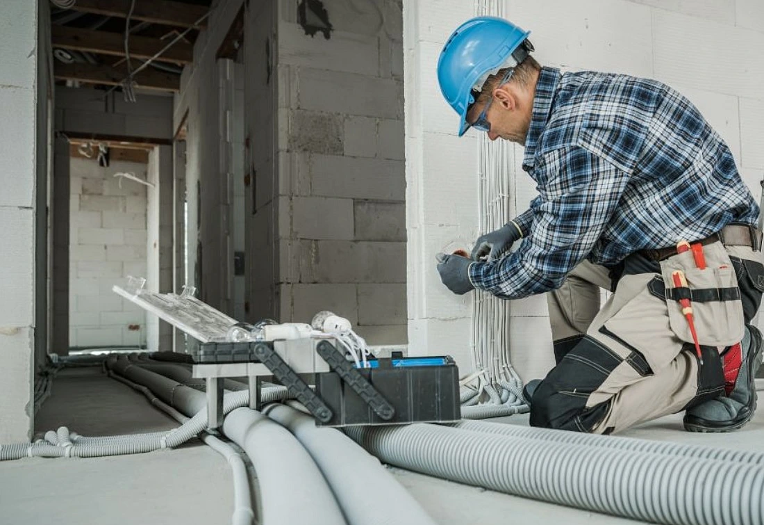 Réalisations électriques BODÉLEC à Woluwe-Saint-Pierre - Installation électrique neuve